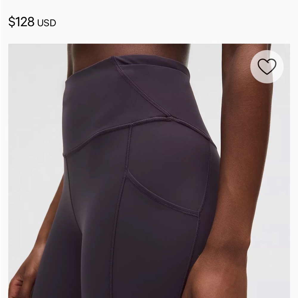 LIKE NEW LULULEMON Fast and Free Leggings Size 10 + Bonus Name Brand Gift 🎁!